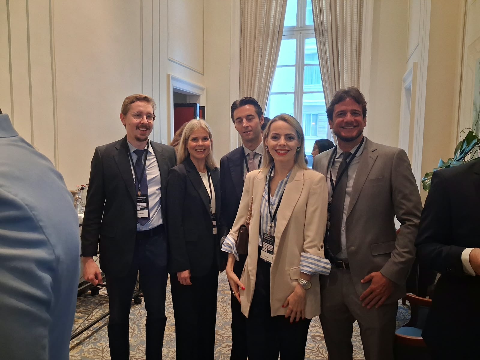 Participantes reunidos durante o evento da Euronext no Copacabana Palace