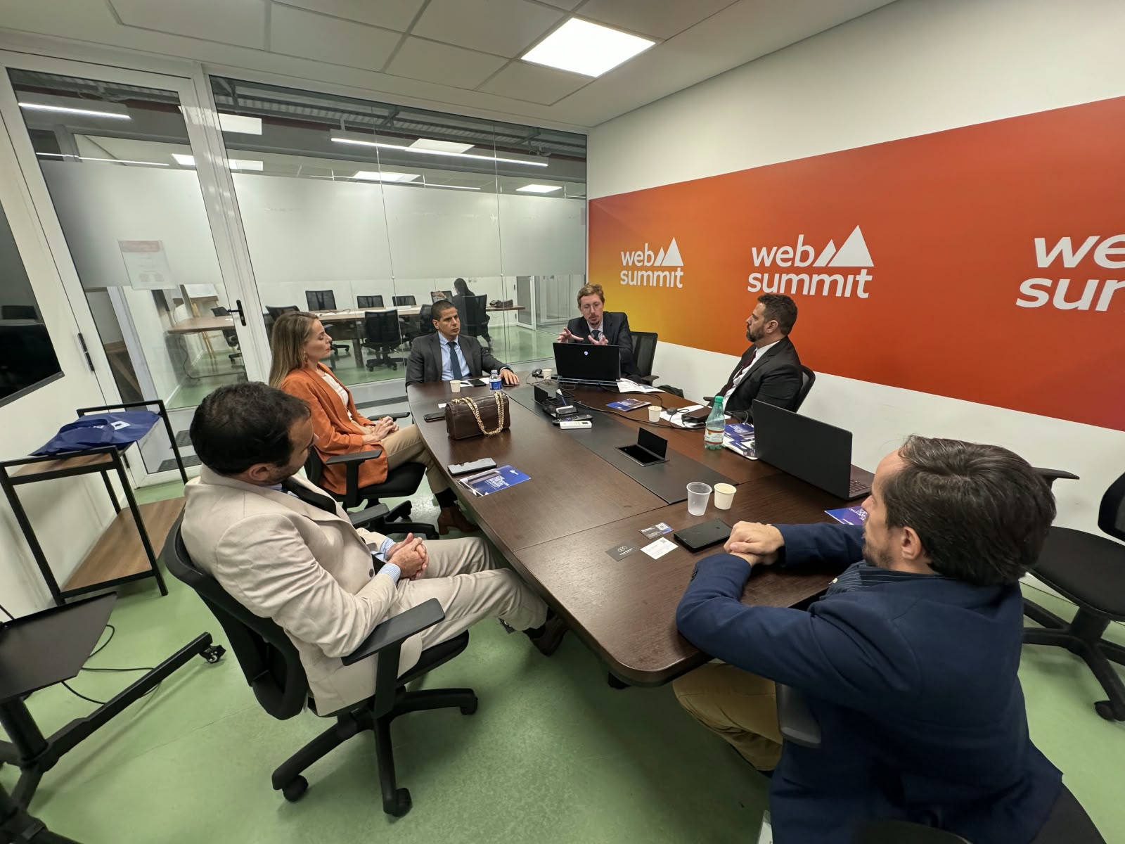 Registro do encontro da Drones Offshore com Paulo Ganime